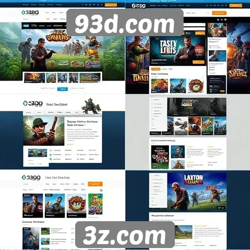 Evolução do design do 93d.com ao longo do tempo