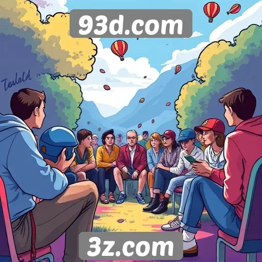 Comunidade de jogadores no 93d.com e suas interações